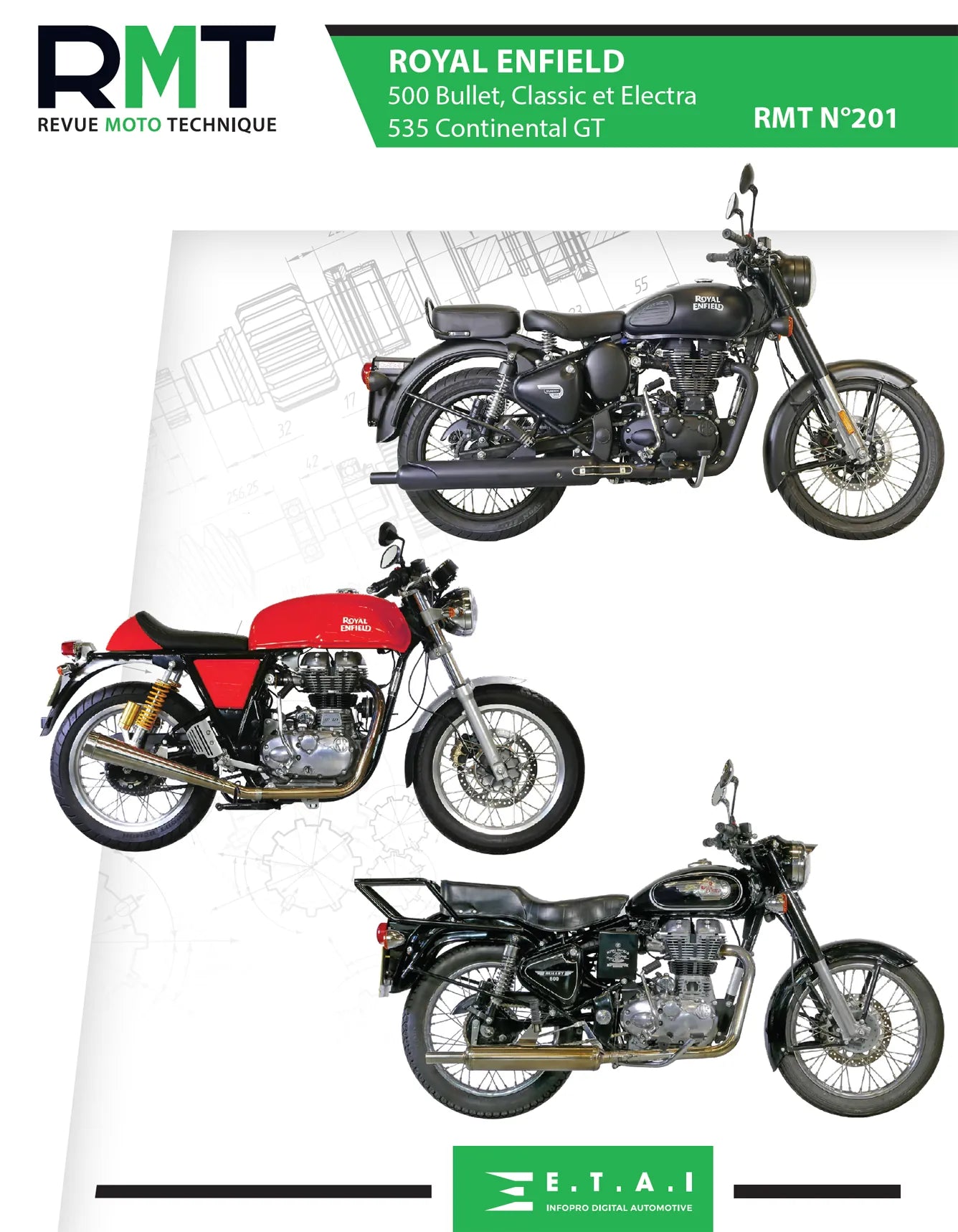 Royal Enfield 500 Bullet / 535 Continental GT - Revue Technique