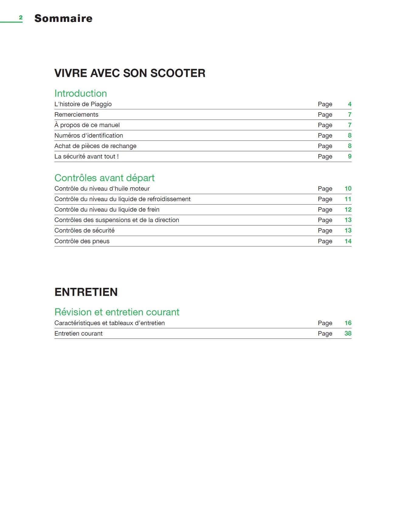 Vespa GTS, GTV, GT, LX, LXV, S, Primavera et Sprint (2005 - 2018) - Revue Technique