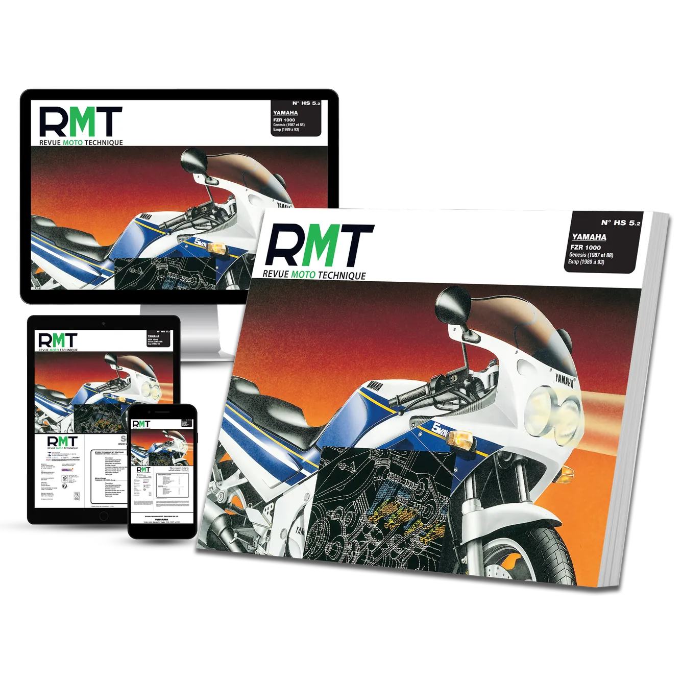 Yamaha FZR 1000 Genesis / Exup (1987 - 1993) - Revue Technique