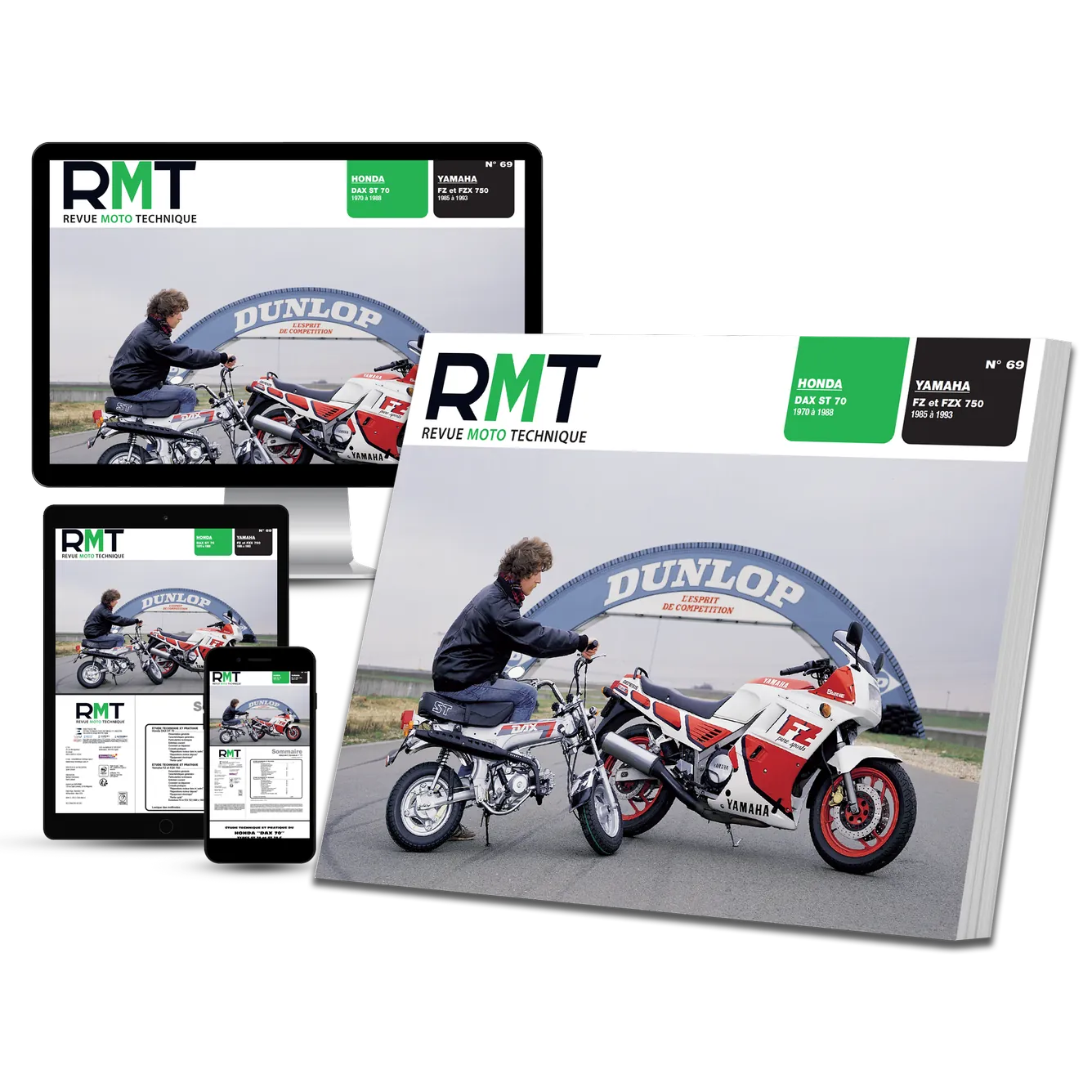 Yamaha FZ et FZX 750 (1985 - 1993) - Honda DAX ST 70 (1970 - 1988) - Revue Technique