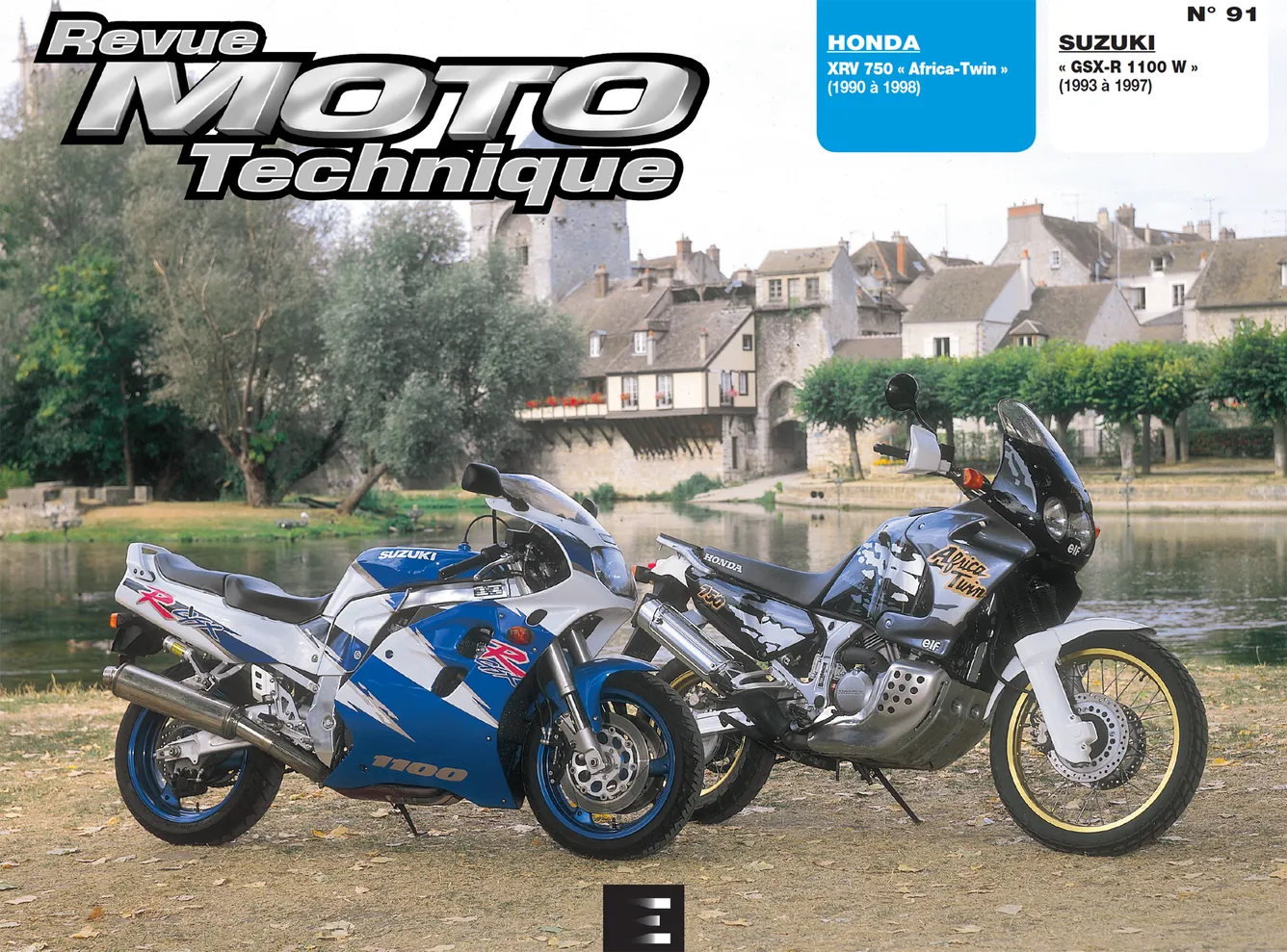 Honda XRV 750 Africa-Twin (1990 - 1998) - Suzuki GSX-R 1100 W (1993 - 1997) - Revue Technique