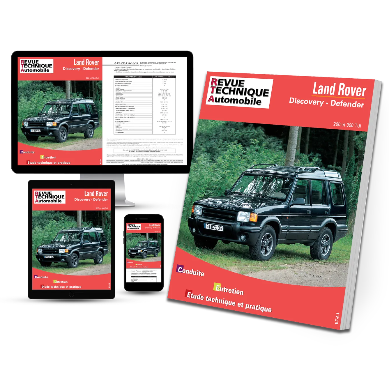 Land Rover Defender et Discovery I (1990 - 1998) - Revue Technique