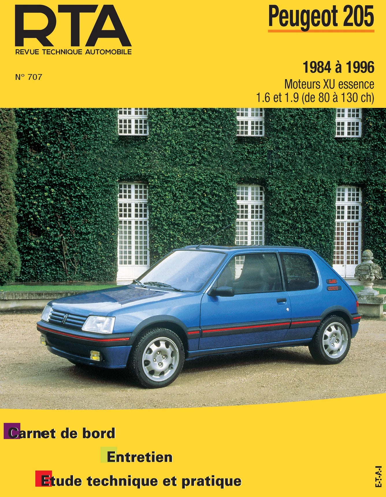 Peugeot 205 (1984 - 1996) 1.6 et 1.9 essence - Revue Technique