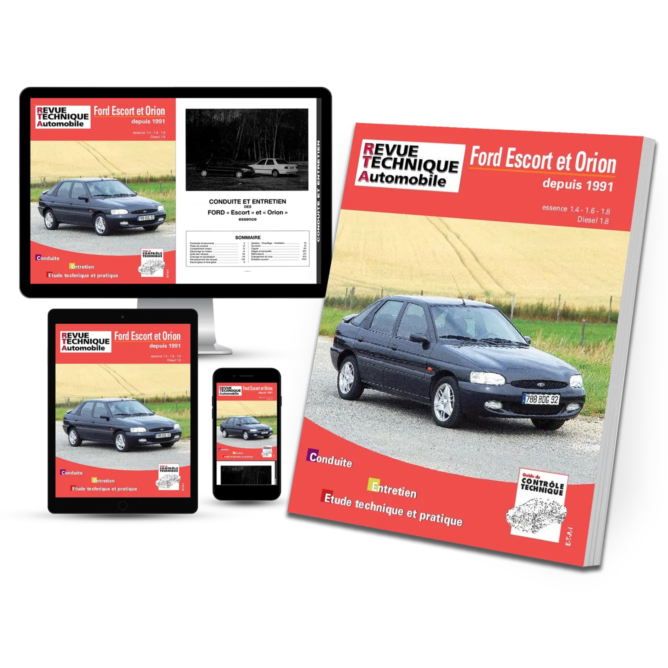 Ford Escort IV / ORION (1990 - 2000) - Revue Technique