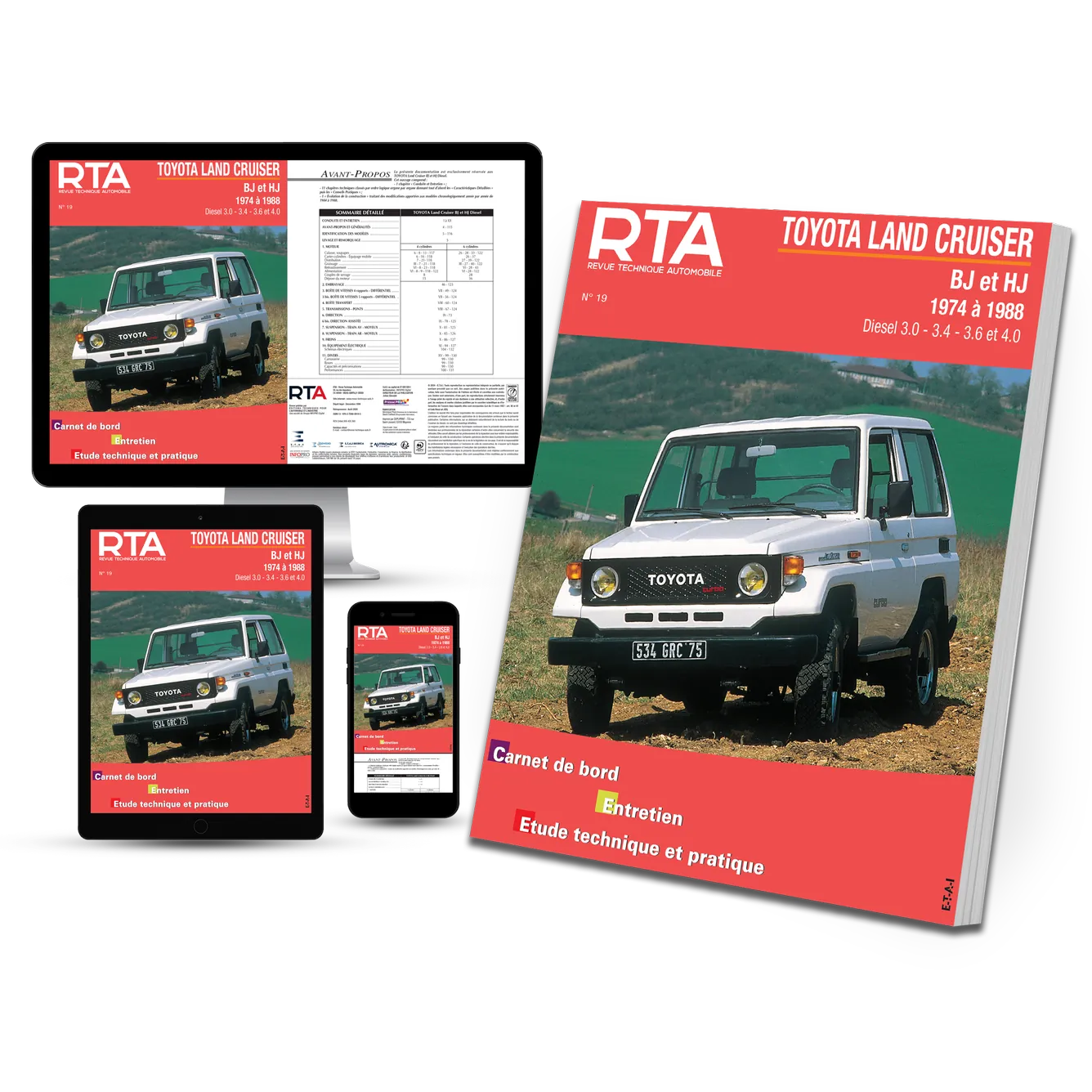 Toyota Land Cruiser (1974 - 1988) - Revue Technique