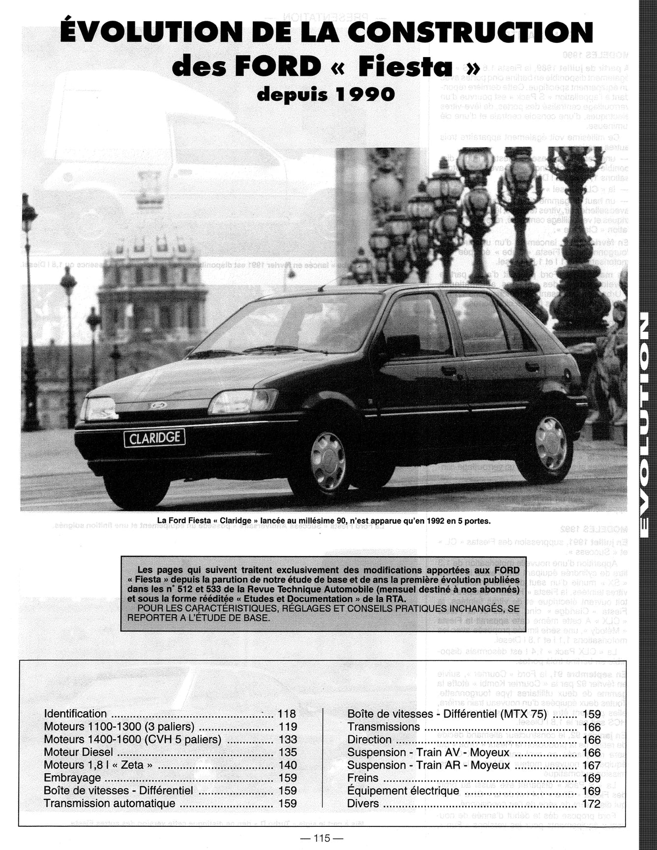 Ford Fiesta III (1989 - 1996) - Revue Technique