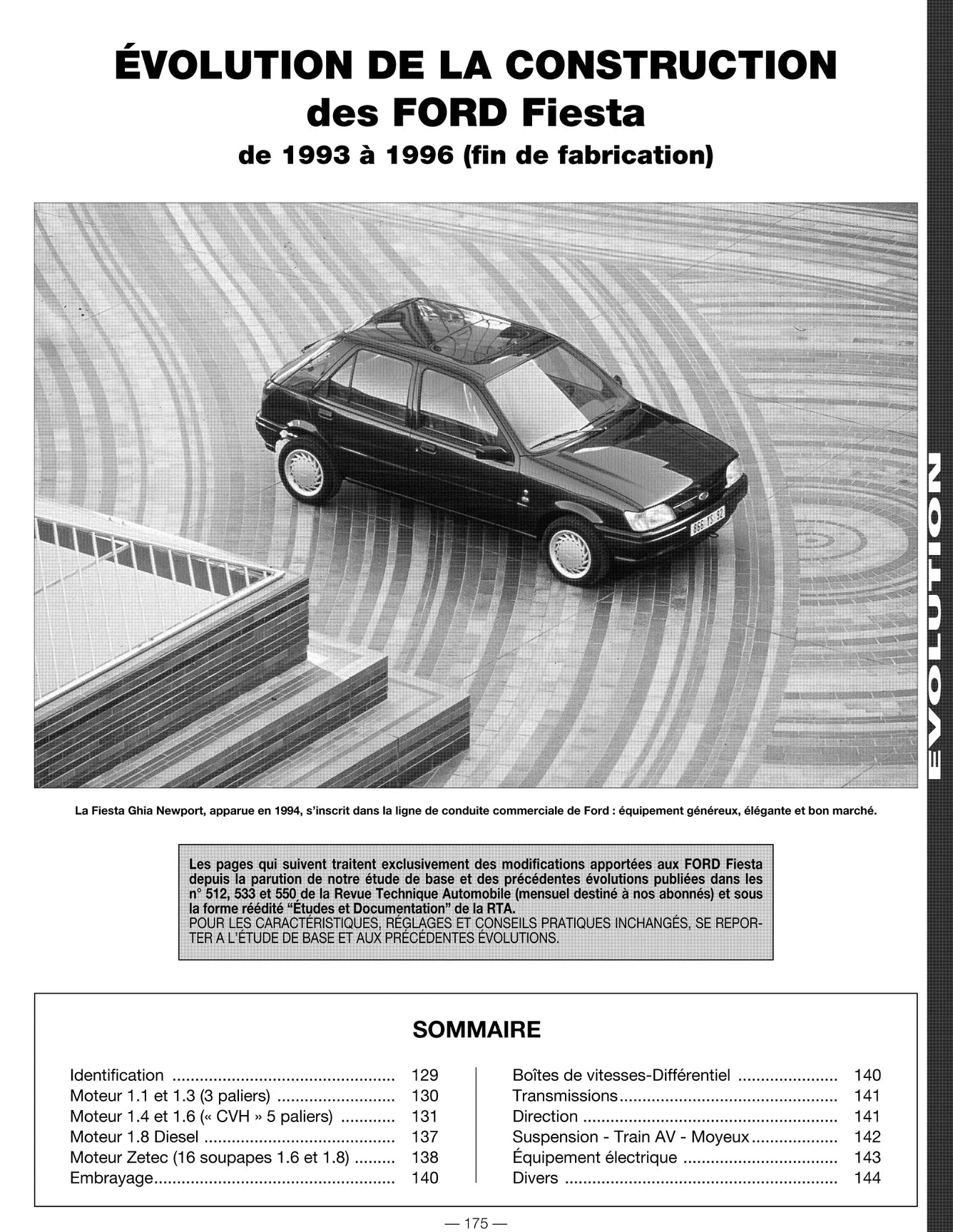 Ford Fiesta III (1989 - 1996) - Revue Technique