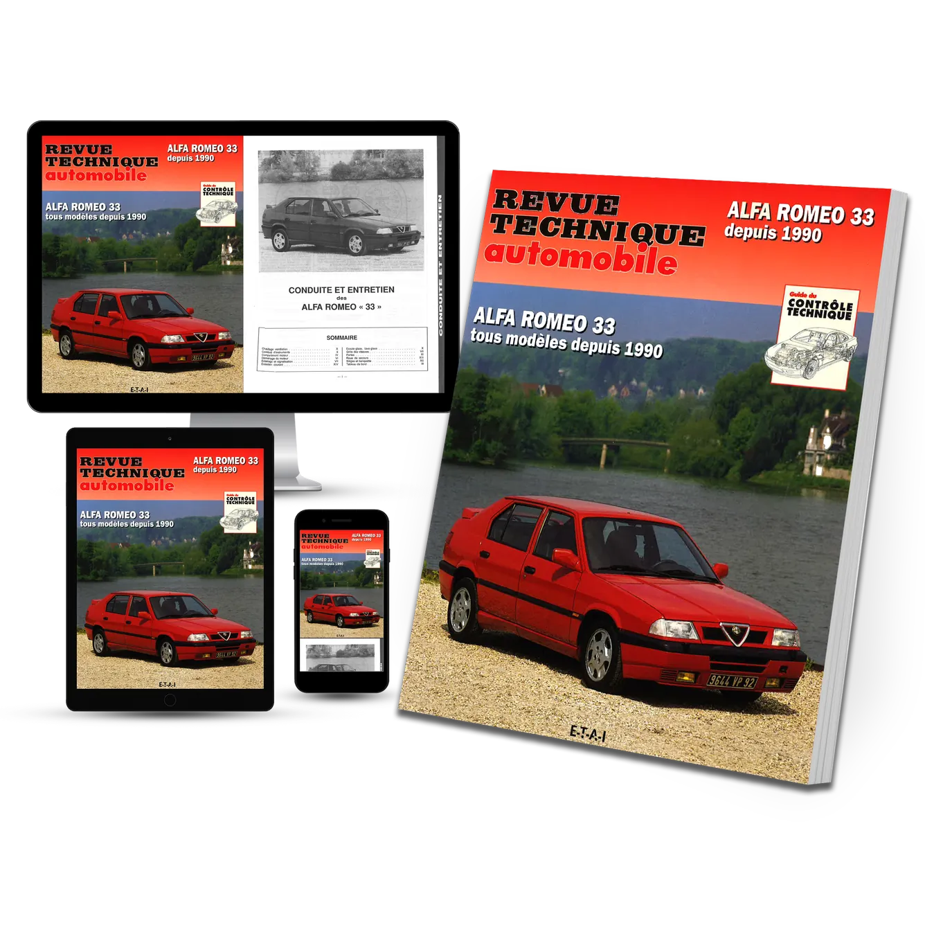 Alfa-Roméo 33 II (1990 - 1995) - Revue Technique