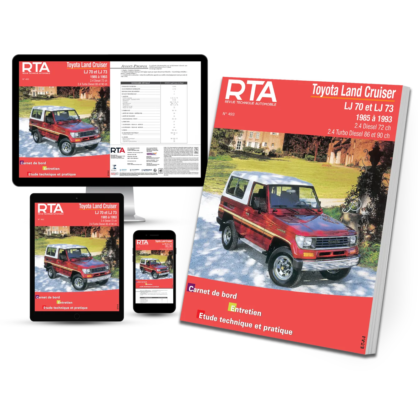 Toyota Land Cruiser LJ 70 et 73 (1985 - 1993) - Revue Technique