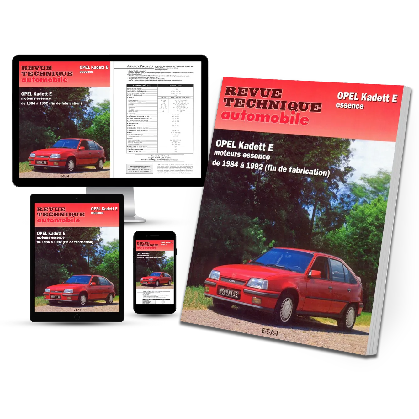 Opel Combo Kadett II (1985 - 1993) - Revue Technique