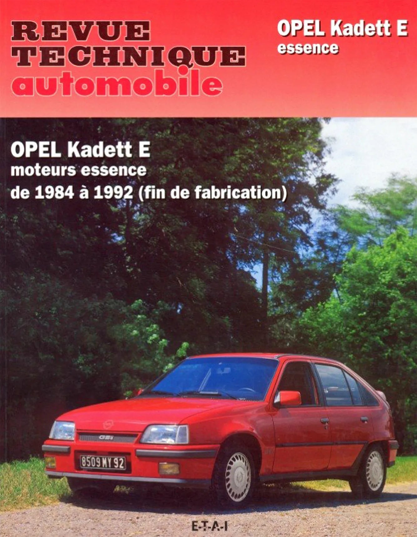 Opel Combo Kadett II (1985 - 1993) - Revue Technique