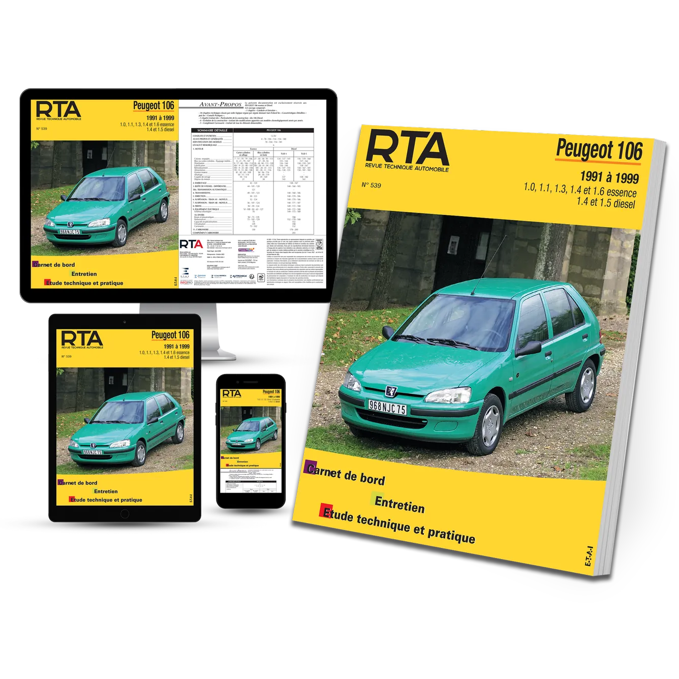 Peugeot 106 (1991 - 1999) - Revue Technique