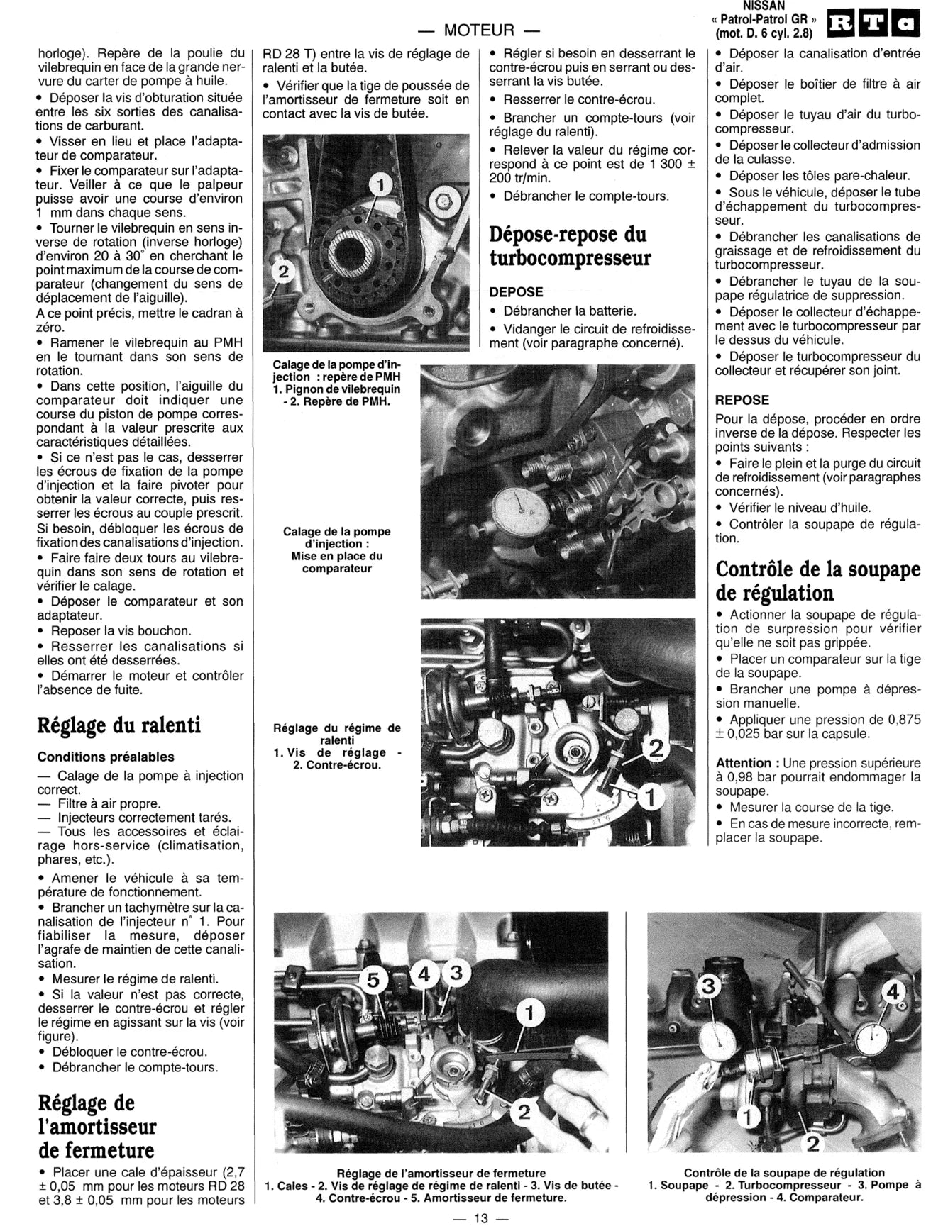Nissan Patrol GR I (1989 - 1998) - Revue Technique