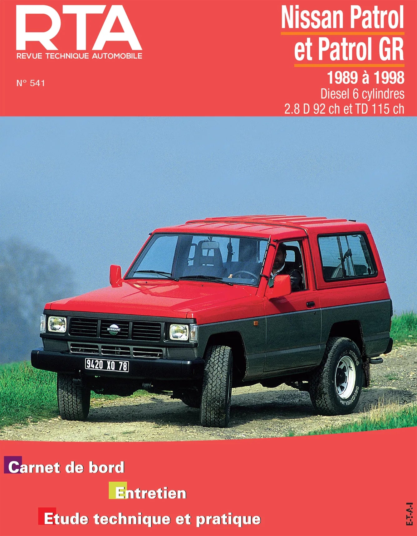 Nissan Patrol GR I (1989 - 1998) - Revue Technique