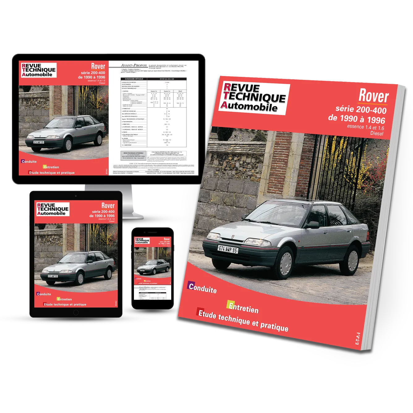 Rover 200 / 400 I (1992 - 2000) - Revue Technique
