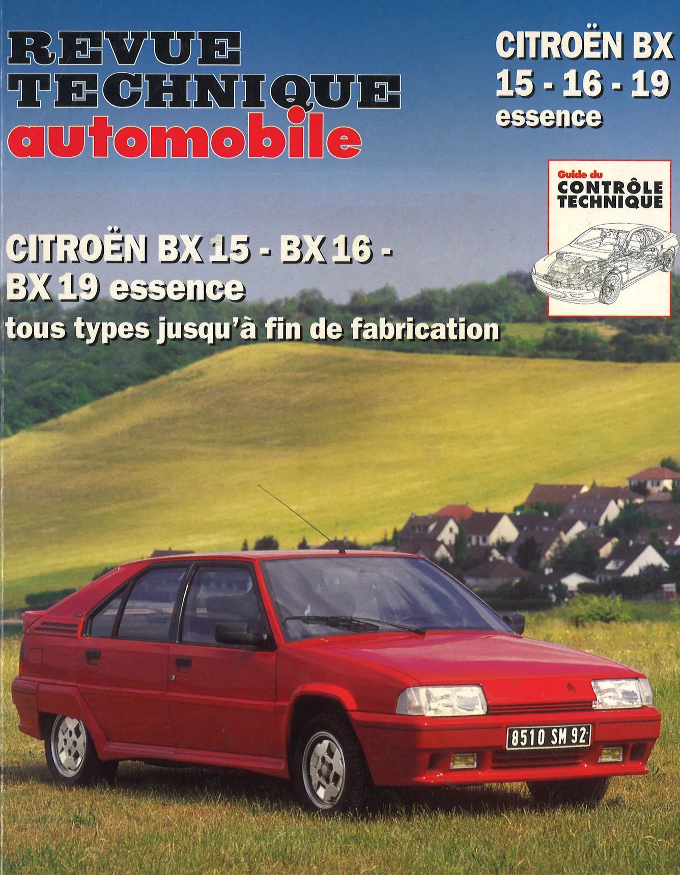 Citroën BX 15 / 16 / 19 (1982 - 1993) - Revue Technique