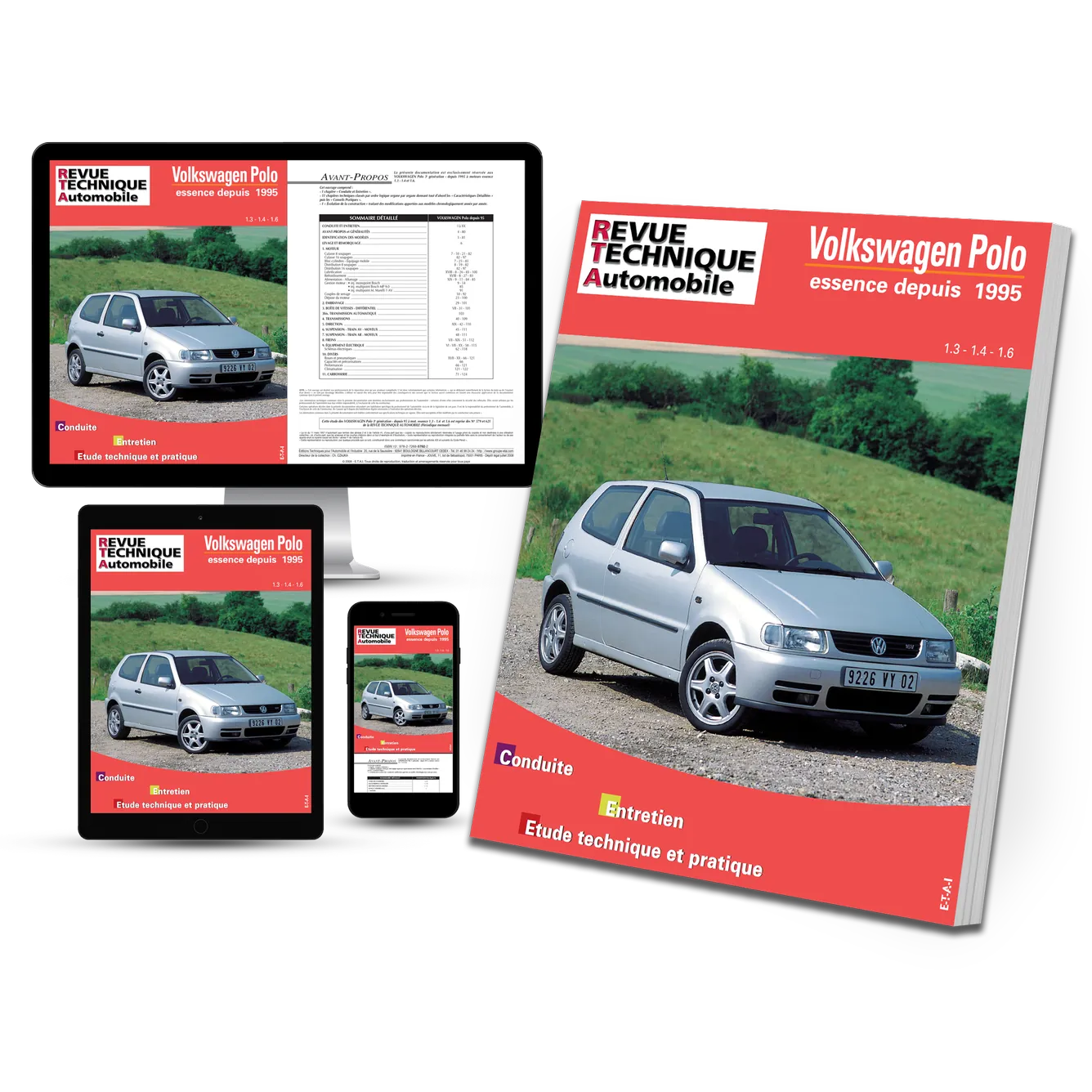 Volkswagen Polo III phase 1 (1994 - 1999) essence - Revue Technique
