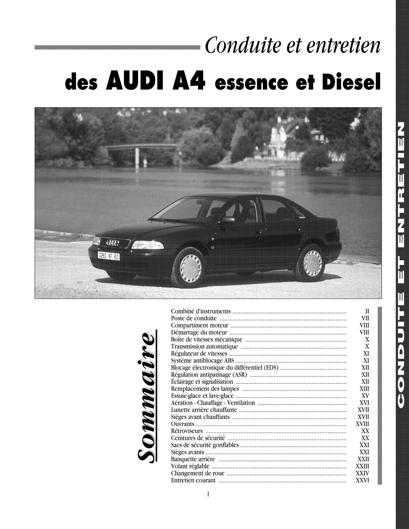 Audi A4 I phase 1 (1995 - 1999) - Revue Technique