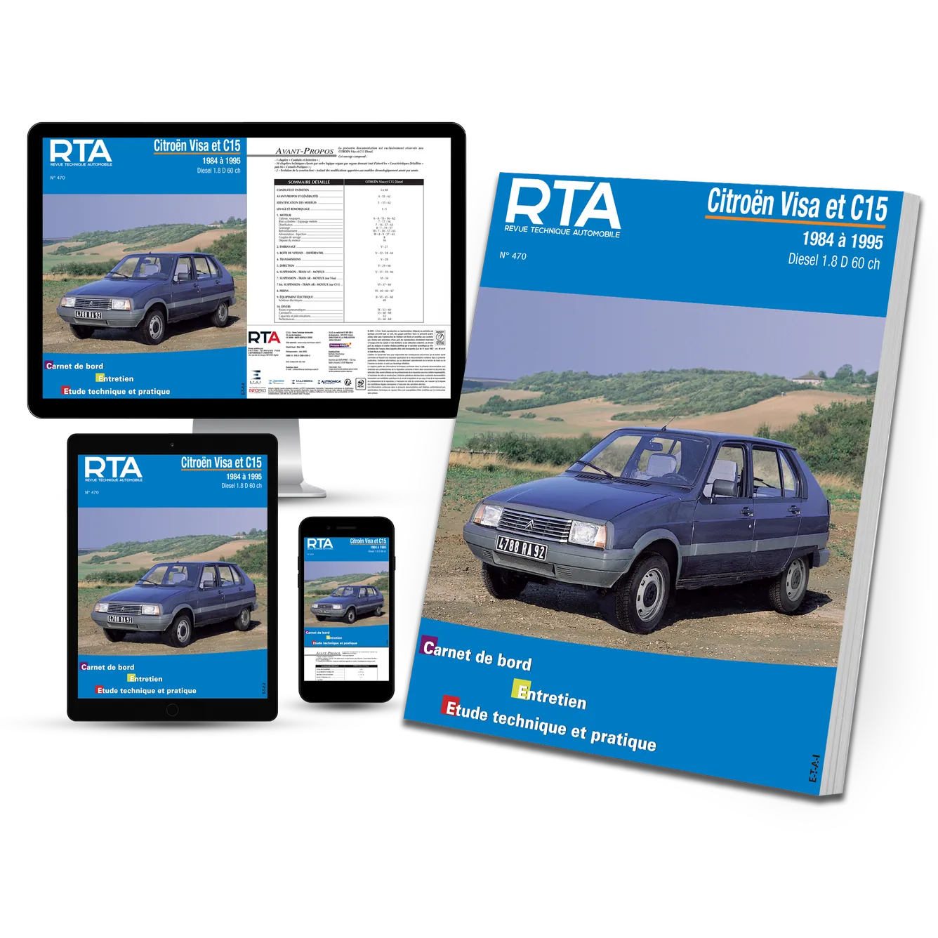 Citroën Visa et C15 (1984 - 1995) - Revue Technique