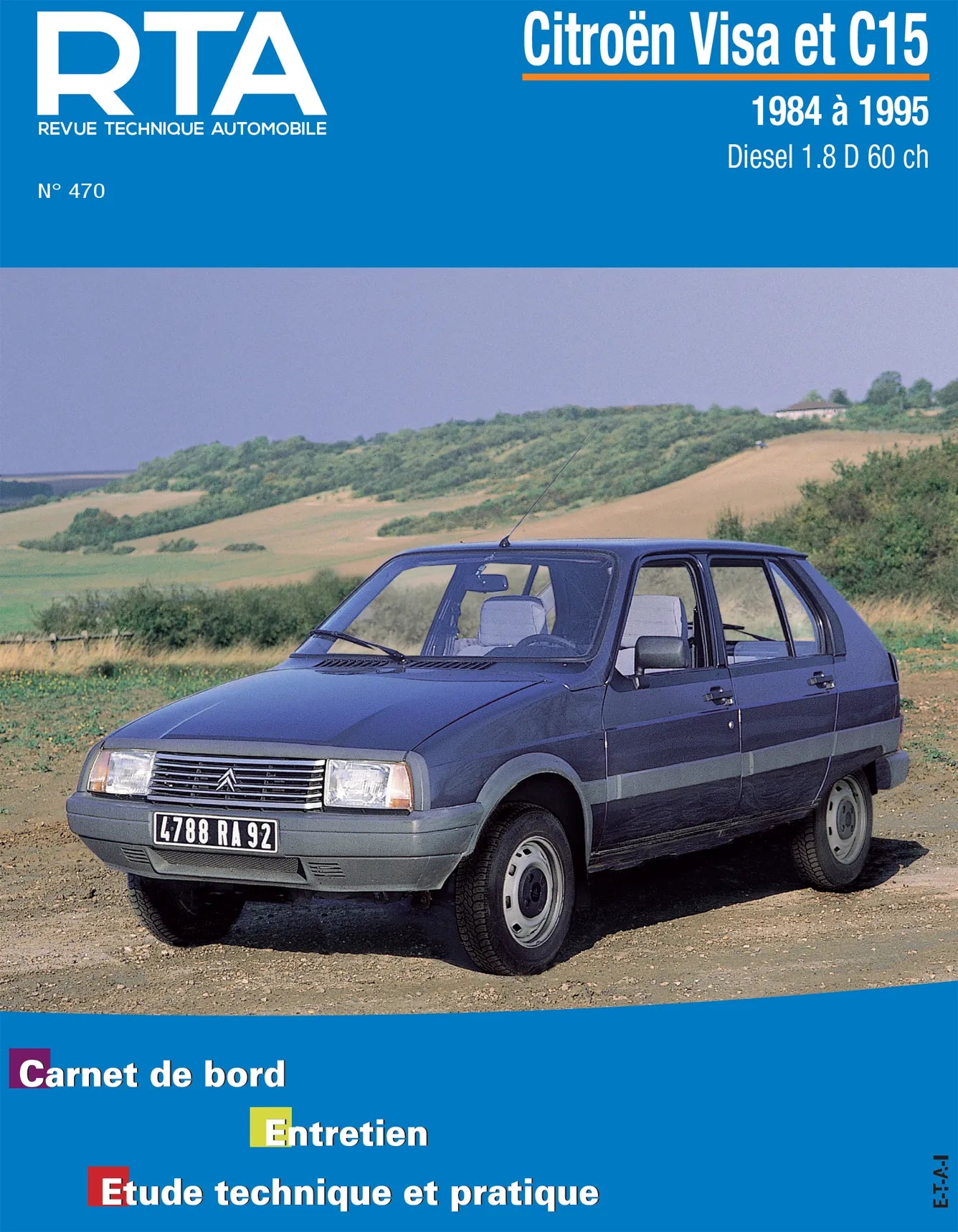 Citroën Visa et C15 (1984 - 1995) - Revue Technique