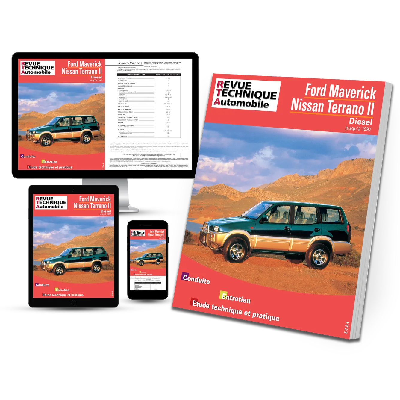 Ford Maverick I / Nissan  Terrano II phase 1 (1993 - 1996) - Revue Technique