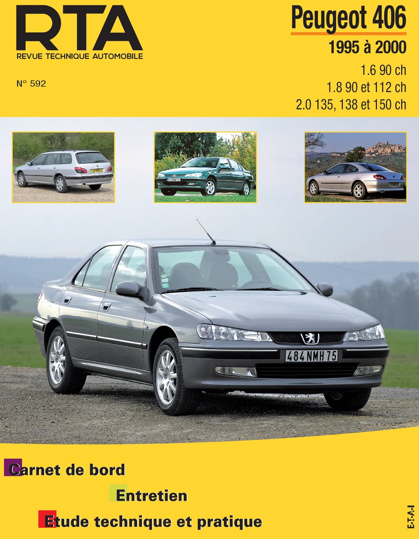 Peugeot 406 (1995 - 2000) essence - Revue Technique