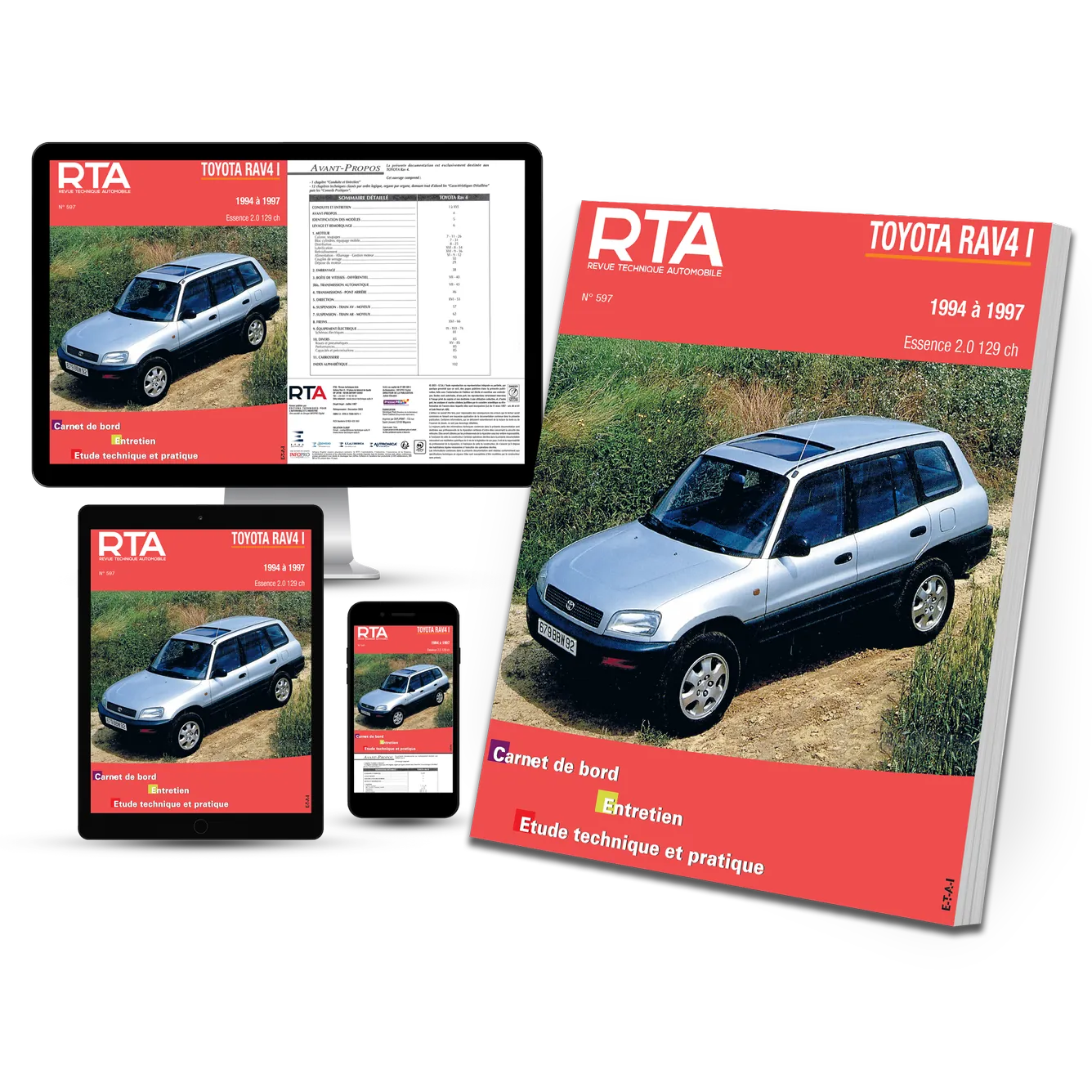 Toyota RAV4 I phase 1 (1994 - 1997) - Revue Technique