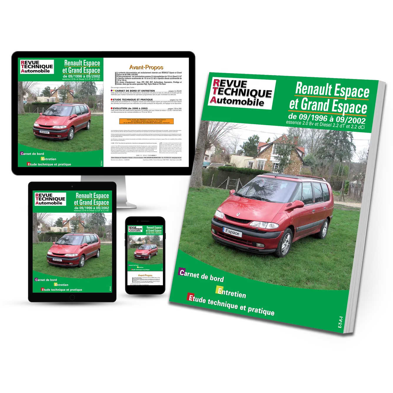 Renault Espace III (1996 - 2002) - Revue Technique