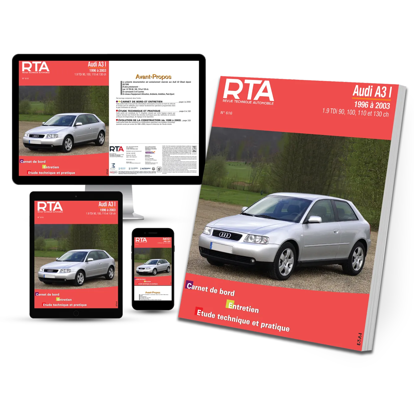 Audi A3 I (1996 - 2003) - Revue Technique