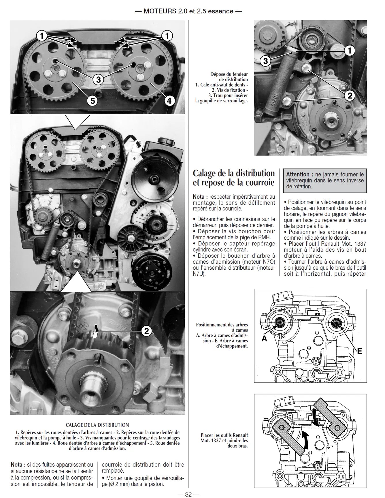 Renault Safrane phase 2 (1996 - 2000) - Revue Technique