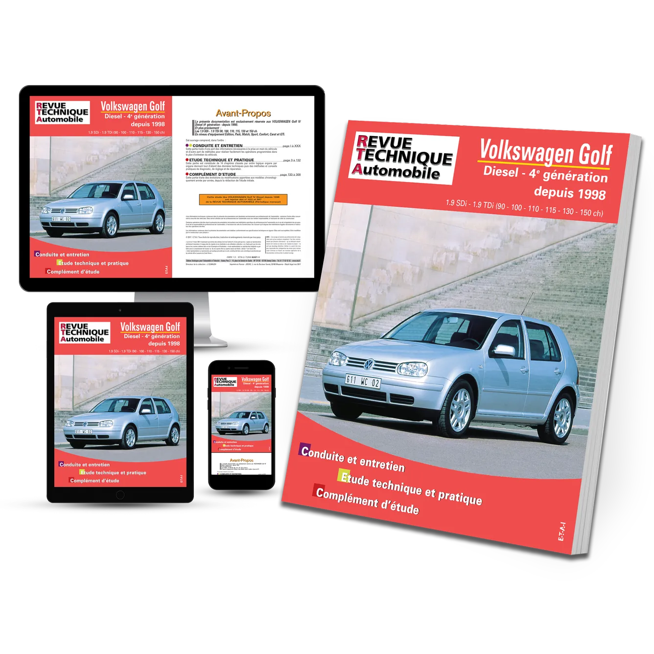 Volkswagen Golf IV (1998 - 2004) - Revue Technique