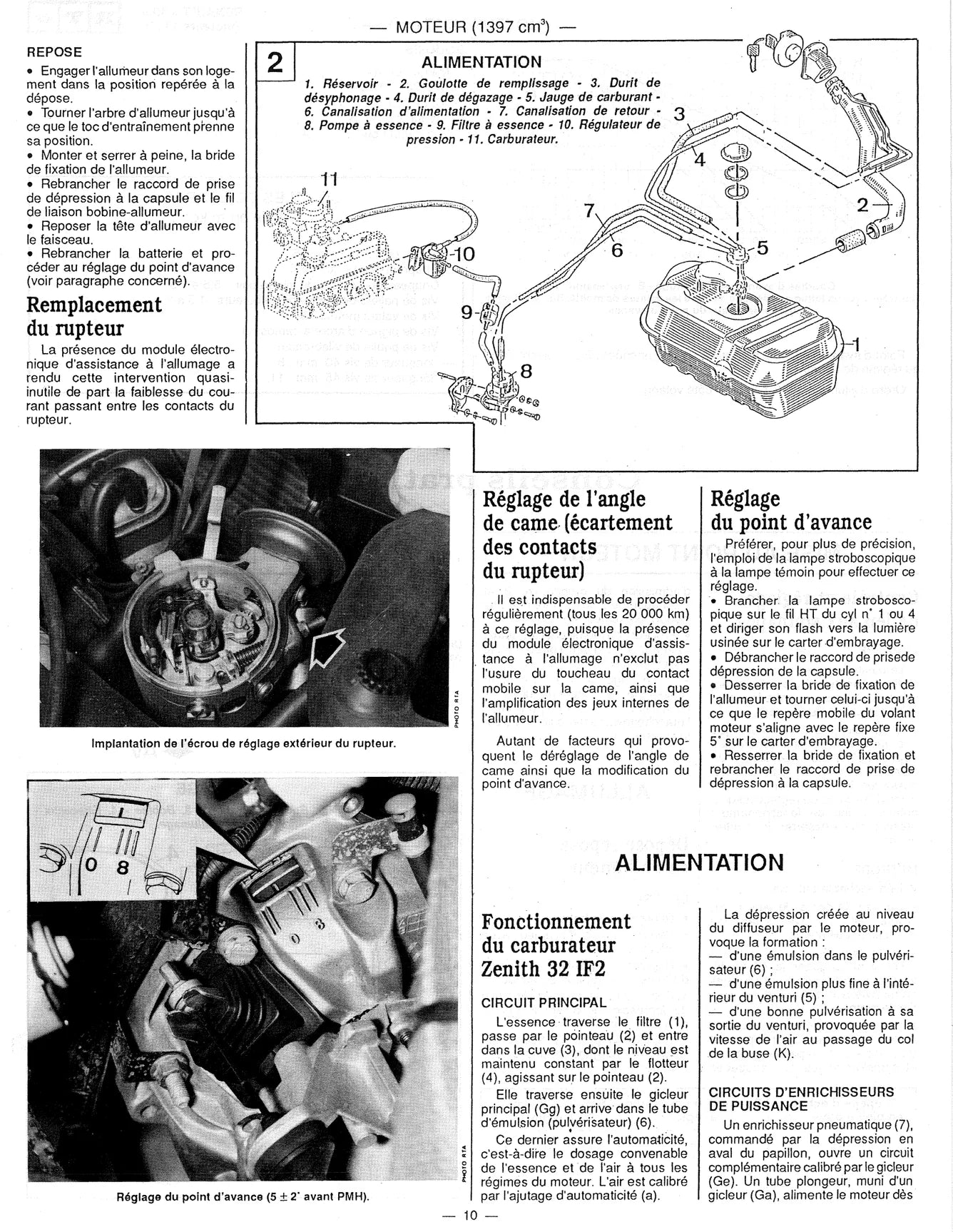Renault 19 (1988 - 1997) - Revue Technique