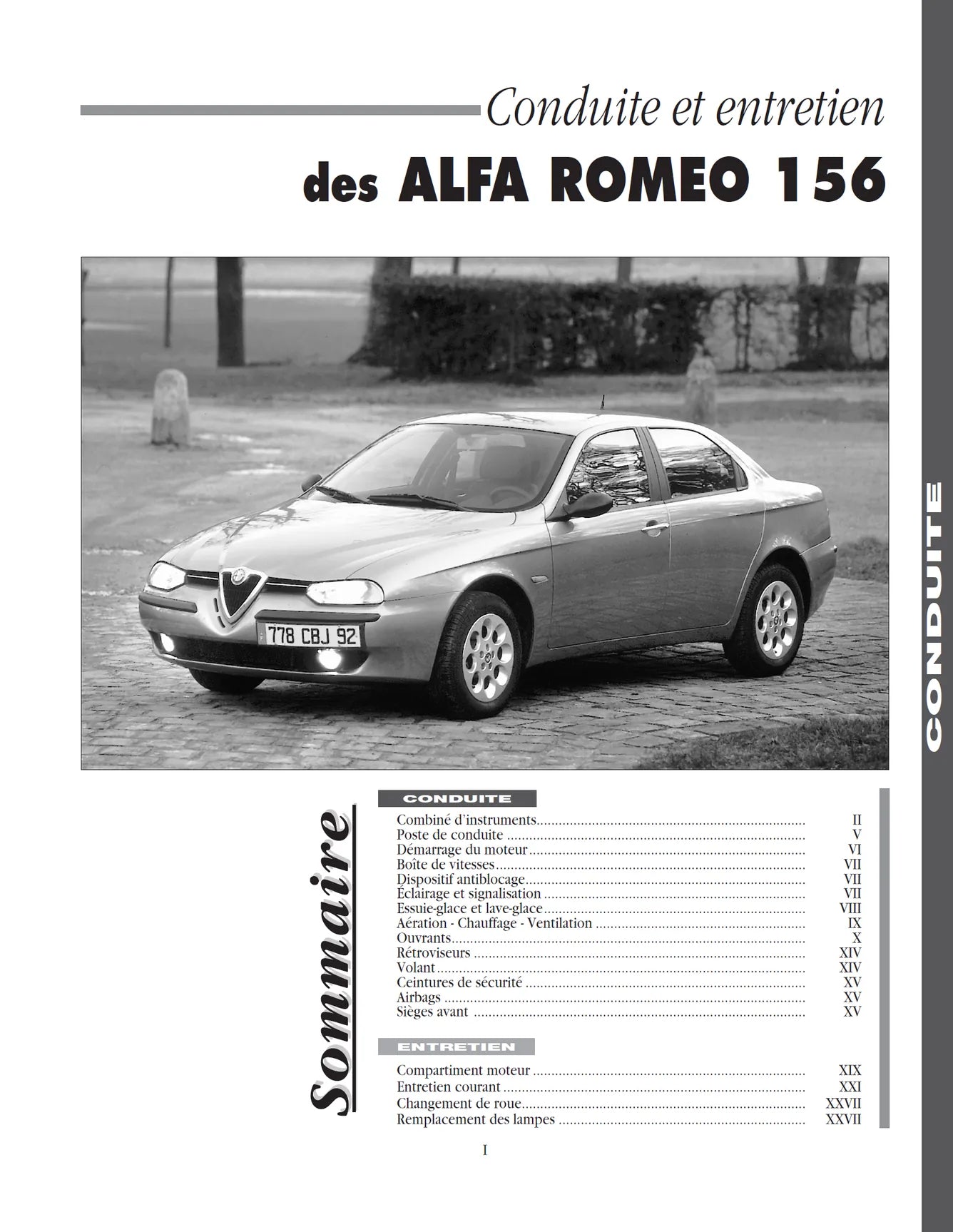 Alfa-Roméo 156 (1997 - 2001) - Revue Technique