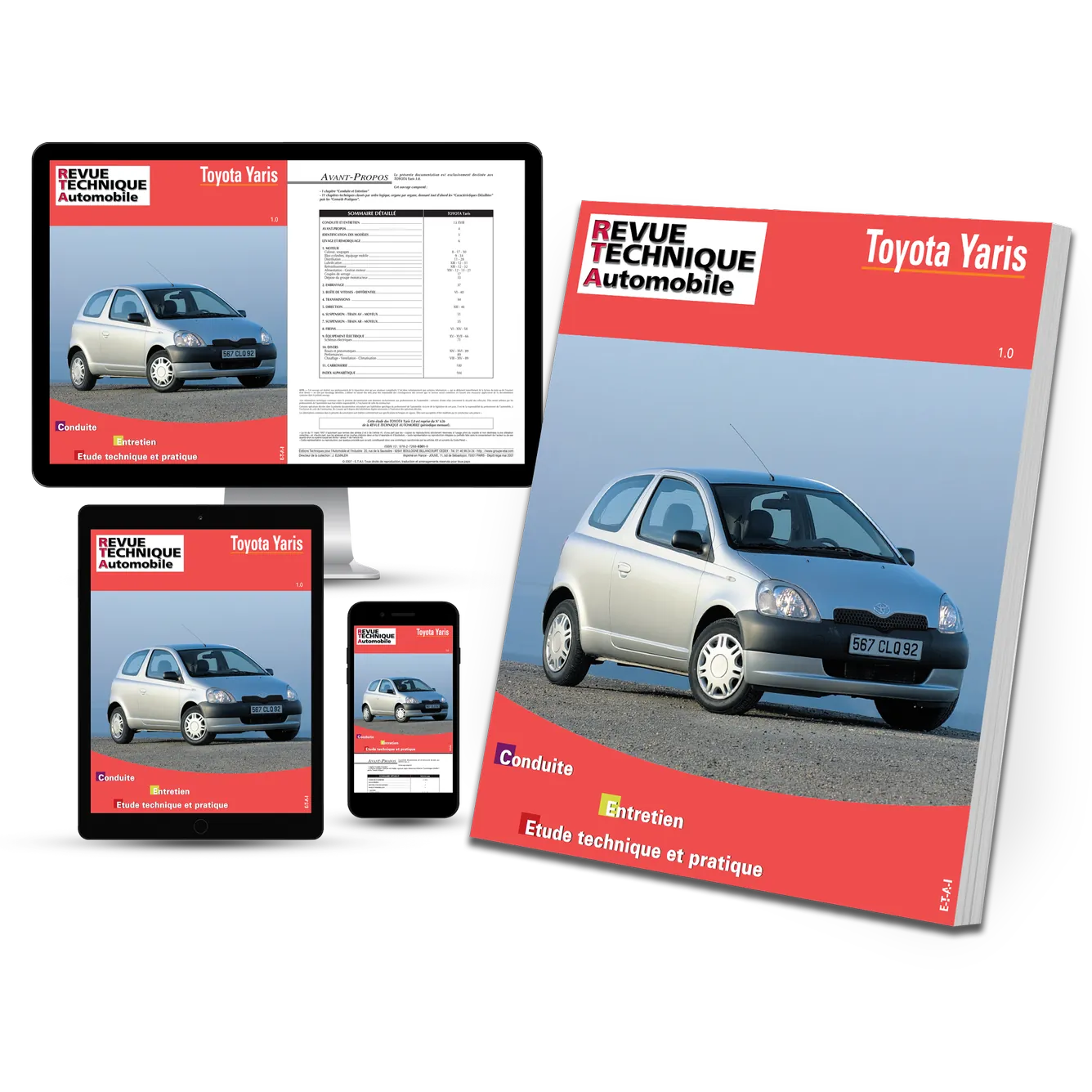 Toyota Yaris I phase 1 (1999 - 2003) - Revue Technique