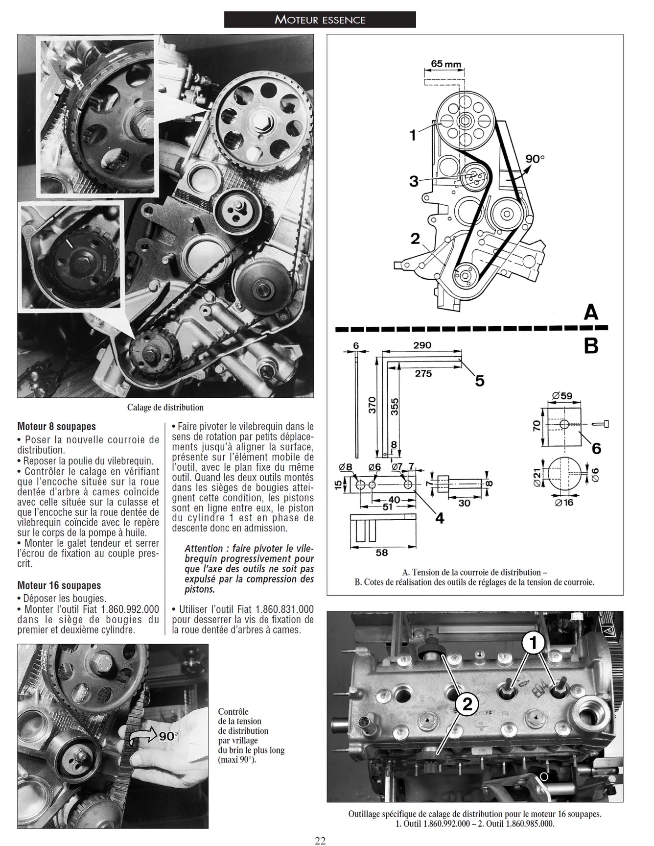 Fiat Punto II phase 1 (1999 - 2003) - Revue Technique