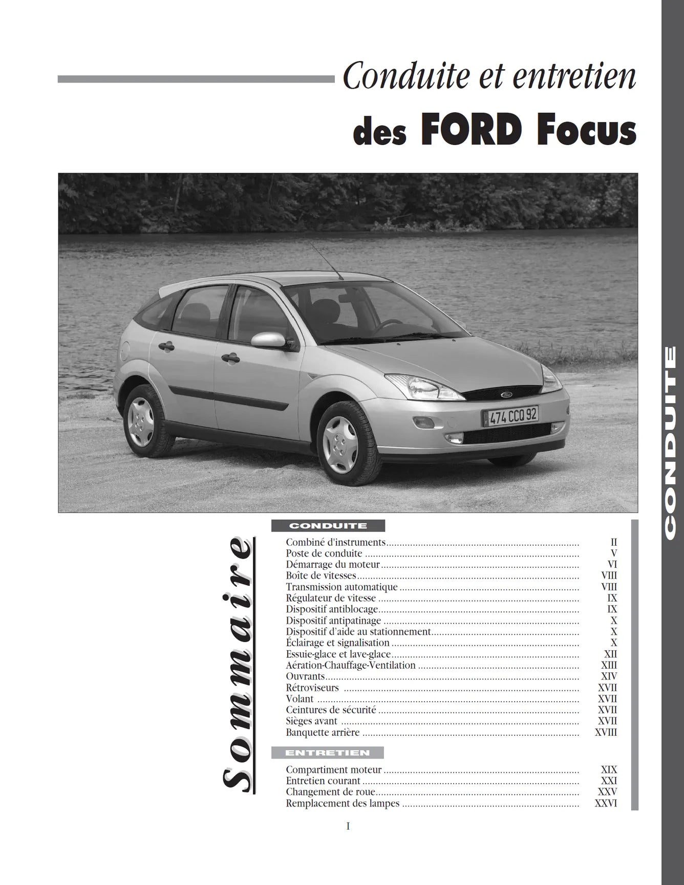 Ford Focus I (1998 - 2004) - Revue Technique