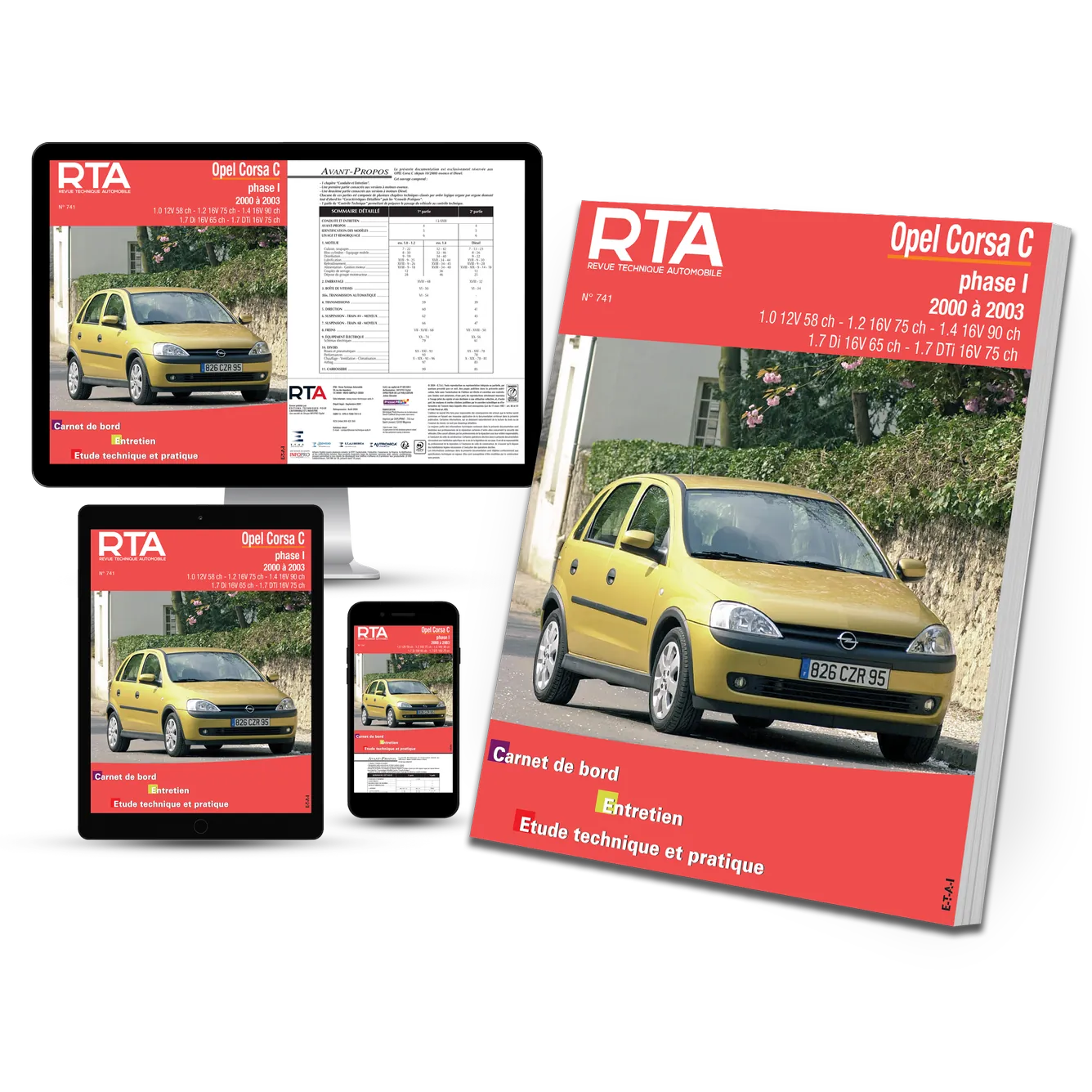 Opel Corsa III (C) phase I (2000 - 2003) - Revue Technique
