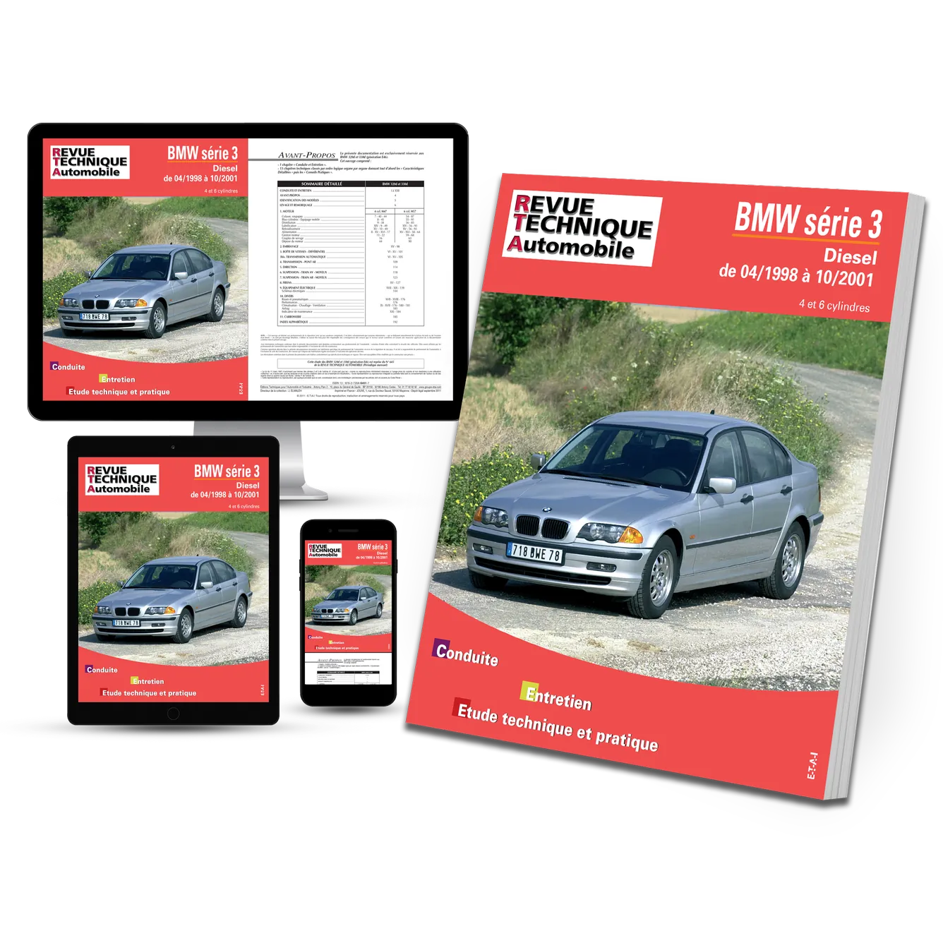 BMW Série 3 IV (E46) phase 1 (1998 - 2001) - Revue Technique