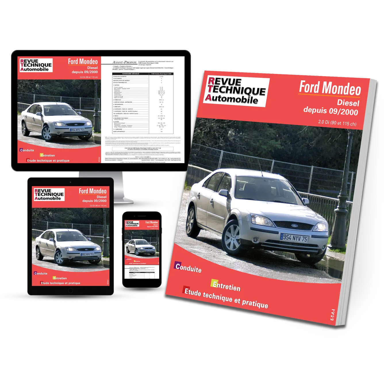 Ford Mondeo II (2000 - 2005) - Revue Technique