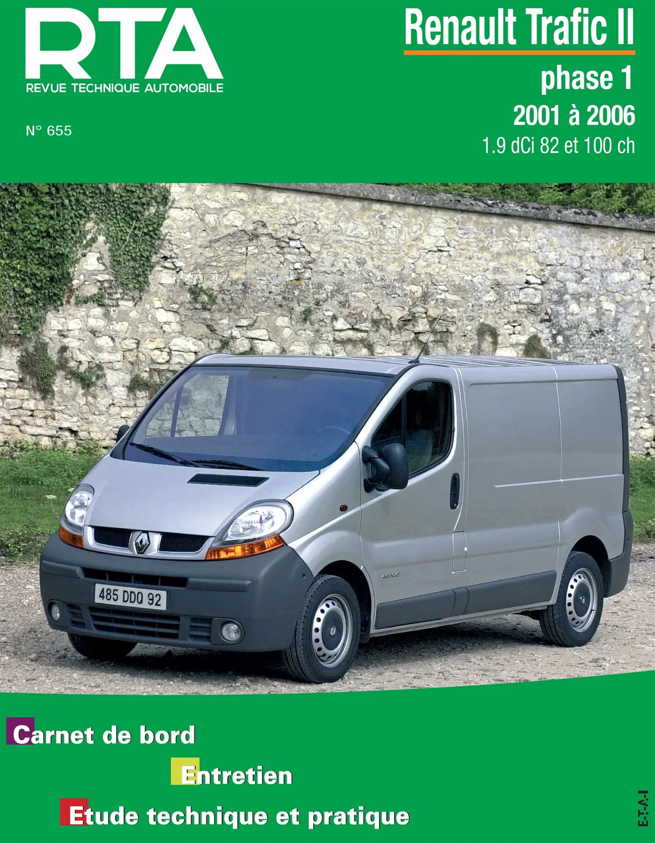 Renault Trafic II phase 1 (2001 - 2006) diesel - Revue Technique