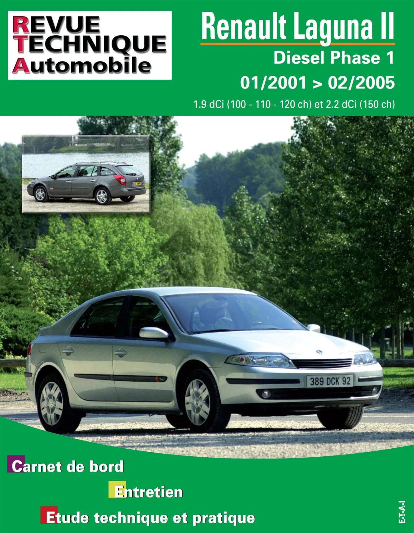 Renault Laguna II phase 1 (2000 - 2005) - Revue Technique