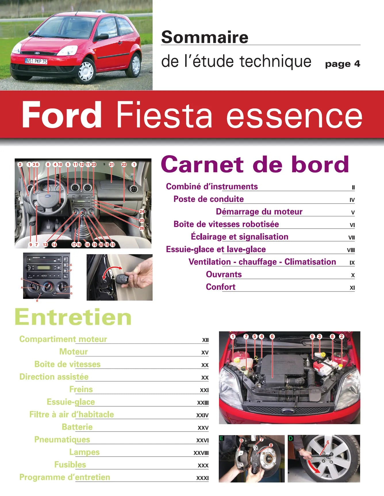 Ford Fiesta V phase 1 (2002 - 2005) - Revue Technique