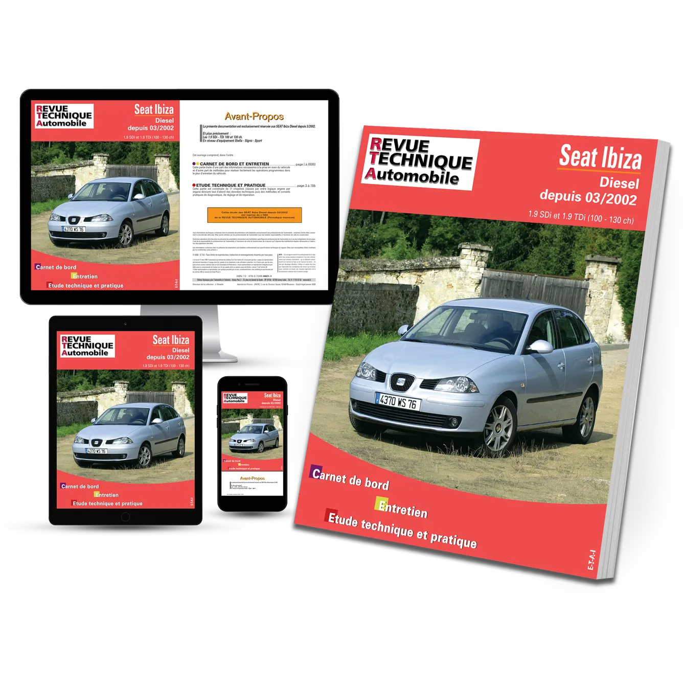 Seat Ibiza III phase 1 (2002 - 2006) - Revue Technique