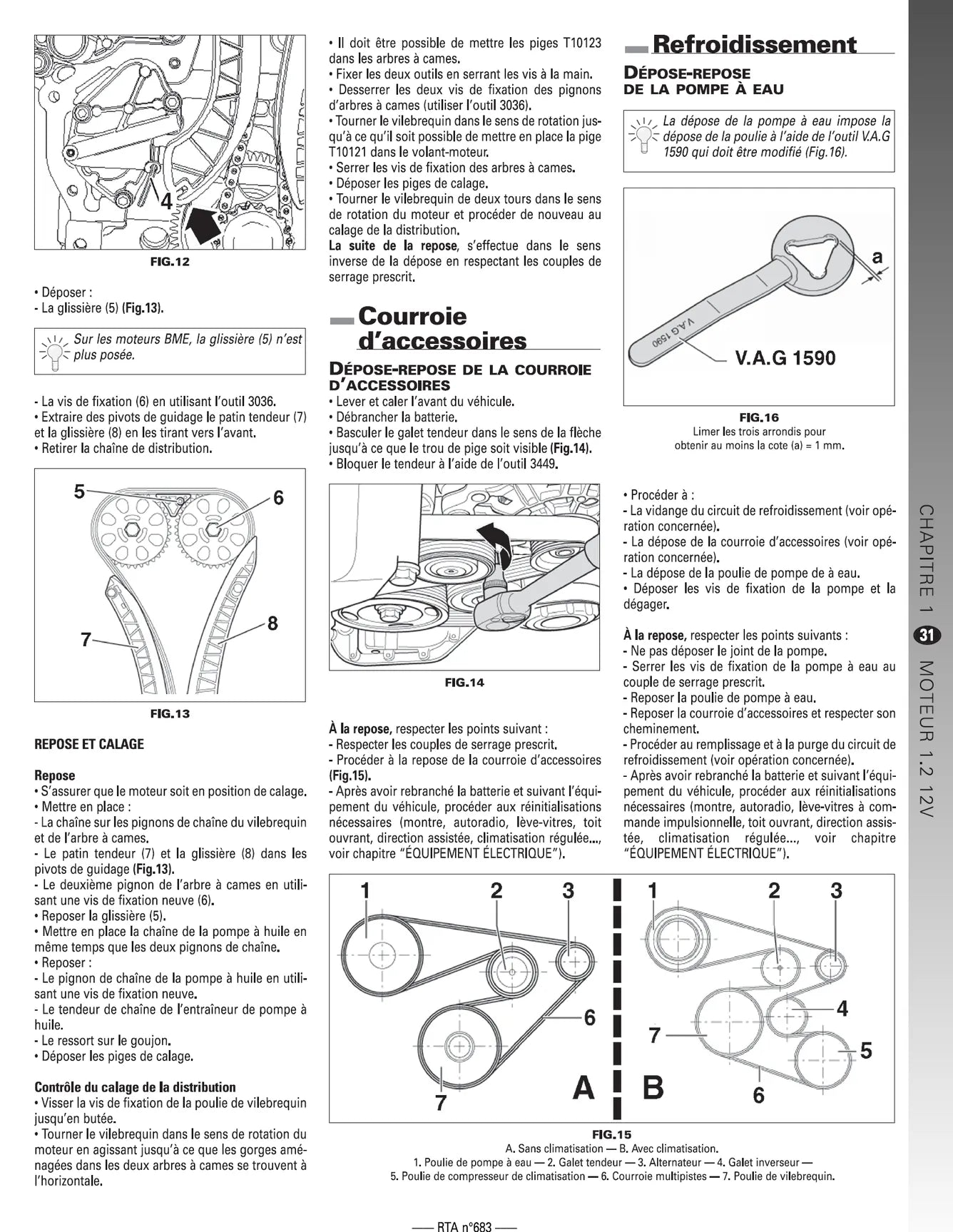 Volkswagen Polo IV phase 1 (2002 - 2005) - Revue Technique