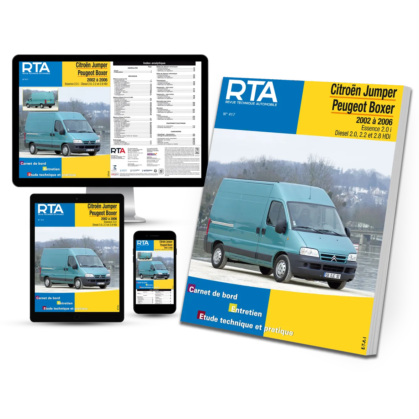 Citroën Jumper - Peugeot Boxer II (2002 - 2006) - Revue Technique