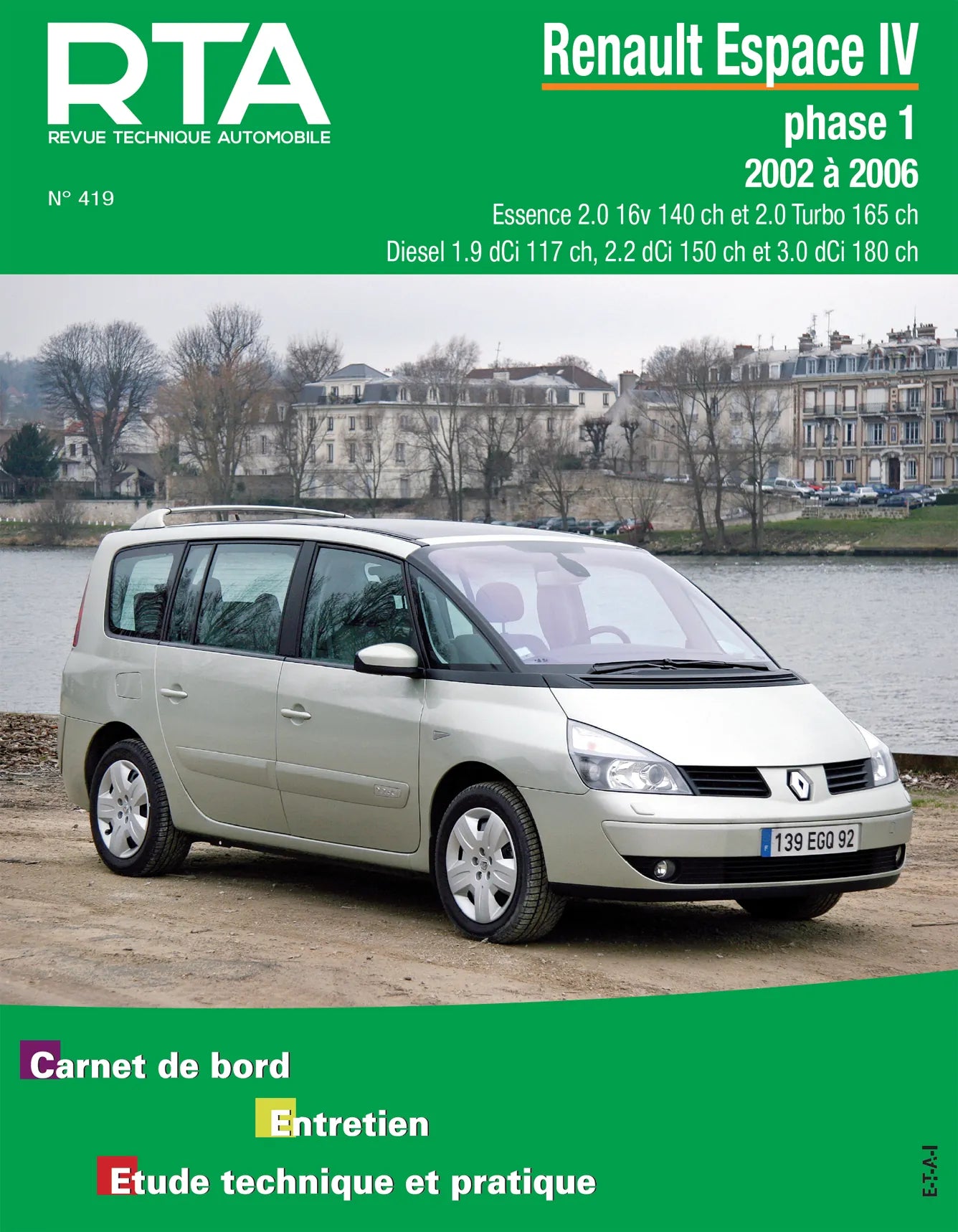 Renault Espace IV phase 1 (2002 - 2006) - Revue Technique