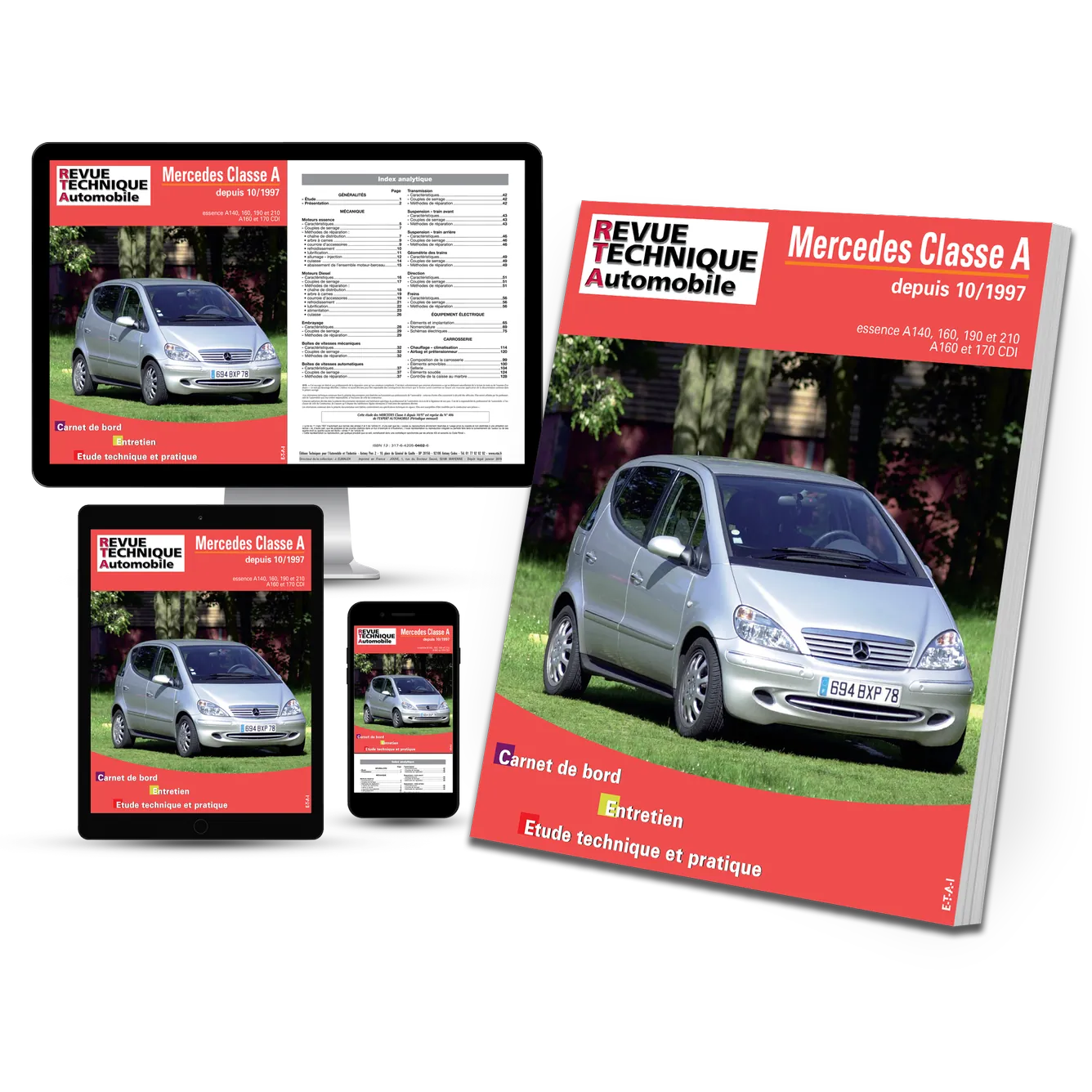 Mercedes-Benz Classe A I (1998 - 2004) - Revue Technique