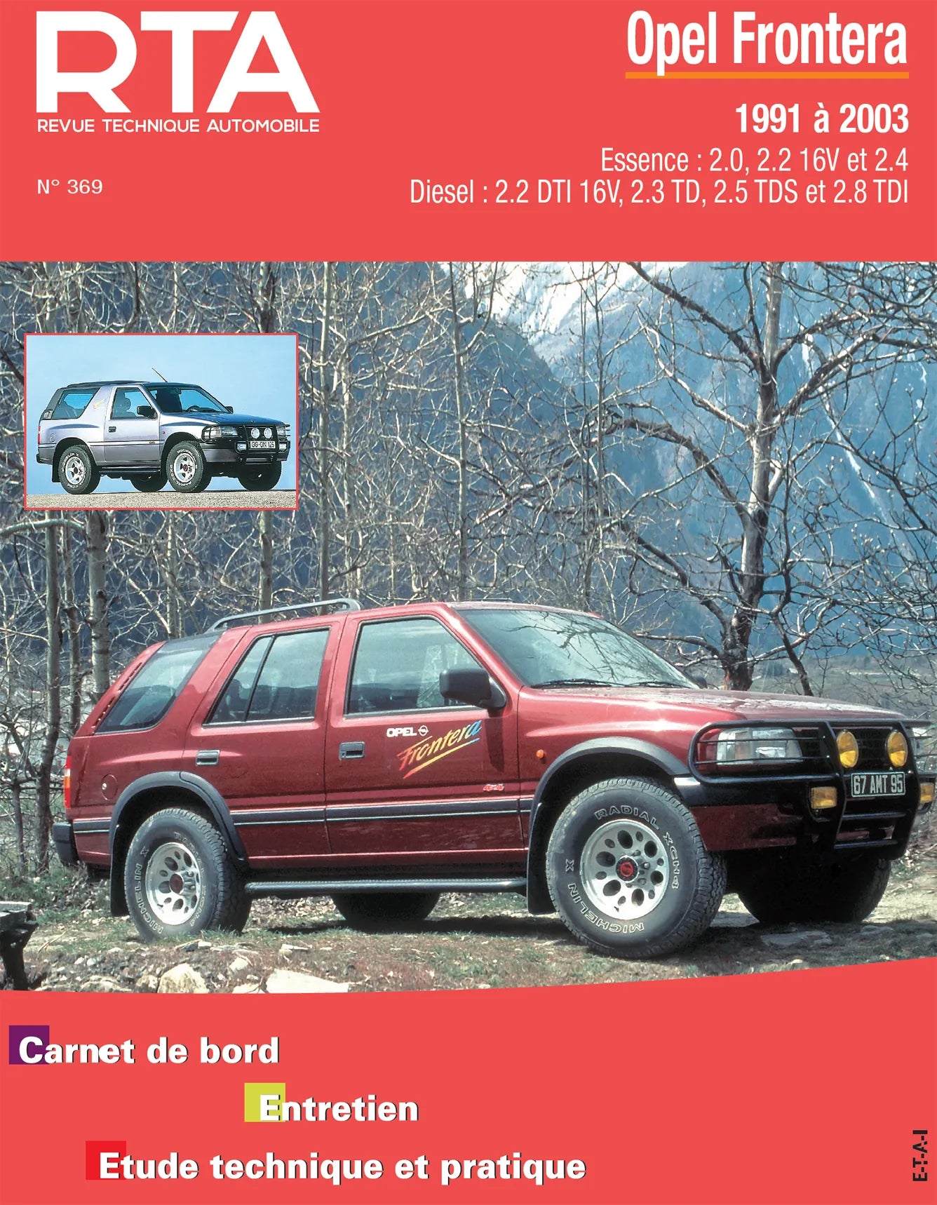 Opel Frontera (1991 - 2003) - Revue Technique