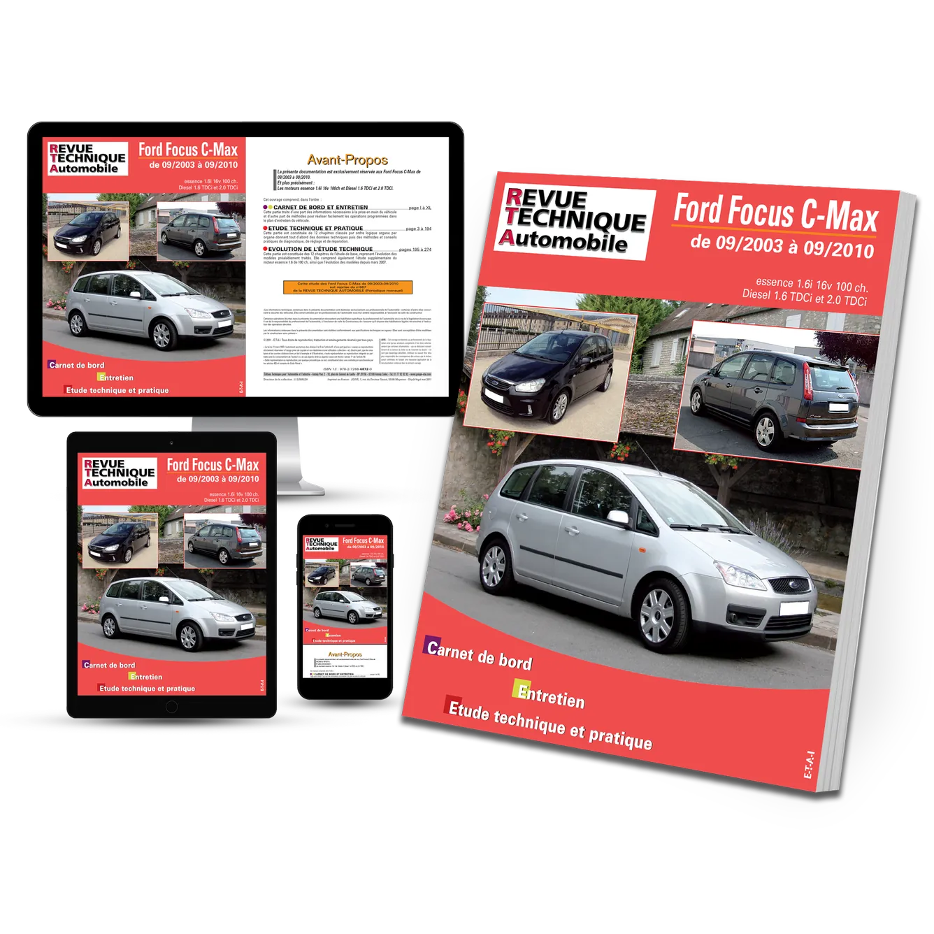 Ford Focus C-Max I (2003 - 2010) - Revue Technique