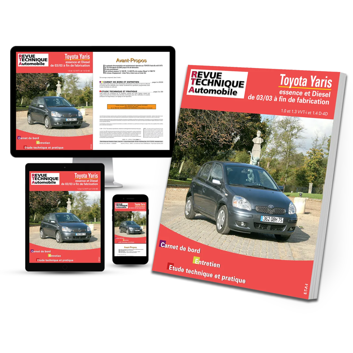 Toyota Yaris I phase 2 (2003 - 2005) - Revue Technique